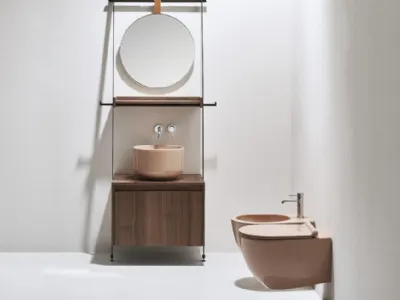 Sanitari in ceramica sanitaria della collezione Balloon di Simas