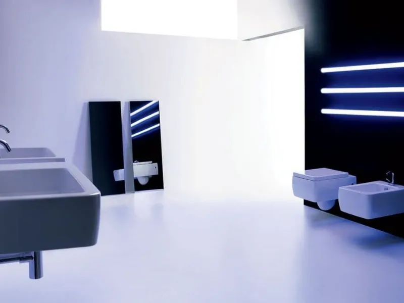 I sanitari sospesi Ego di Kerasan