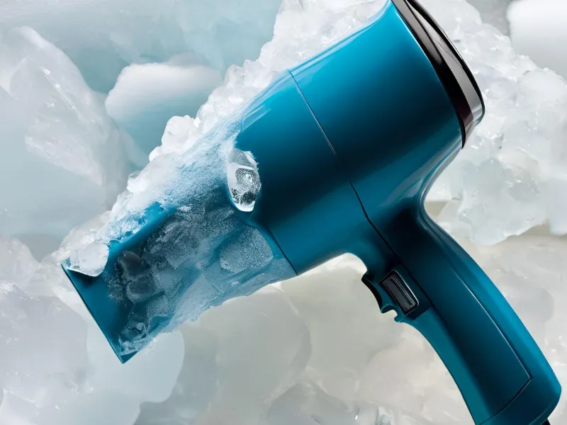Usa il phon per sbrinare il freezer