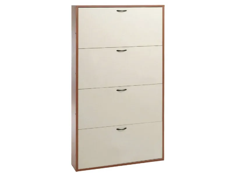 Scarpiera salvaspazio materiali