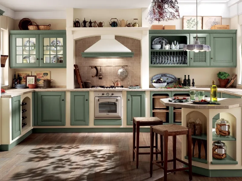 Baltimora Scavolini: colonne estraibili e nuovi elementi nella muratura