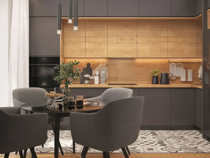 Un progetto di cucina moderna