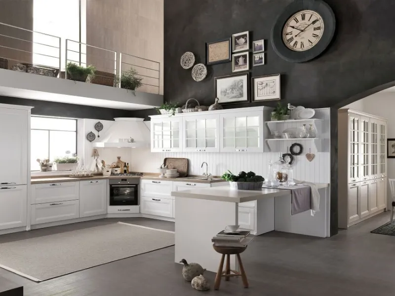 Cucina classica ad angolo Beverly di Stosa Cucine