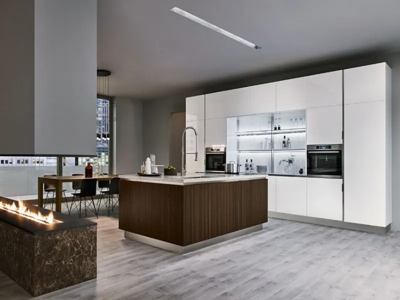 Cucina ad isola Extra.Go di Veneta Cucine
