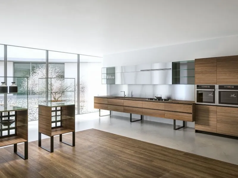 Cucina lineare Sipario di Aran Cucine