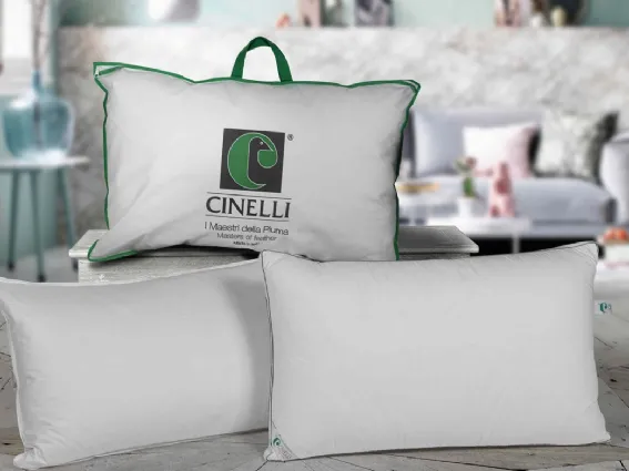 I guanciali di Cinelli Piume e Piumini