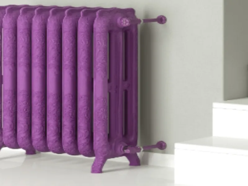 Termo arredo idraulico in ghisa con linee vintage, Tiffany di Scirocco