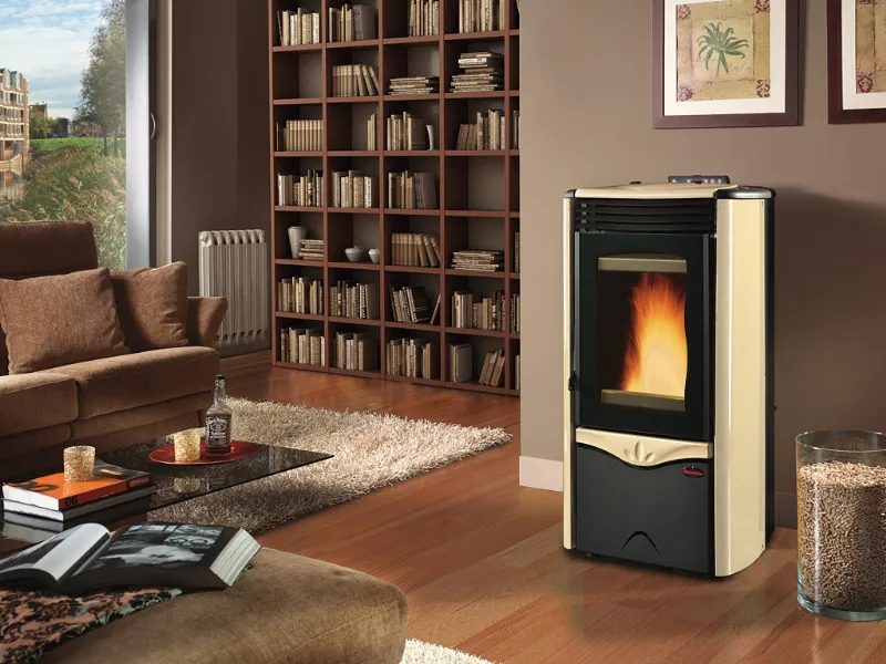 Stufa a pellet idro Duchessa Idro Steel La Nordica Extraflame
