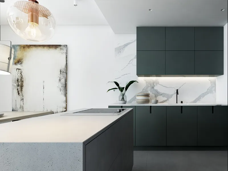 Laminam ha ideato I Naturali: una collezione di lastre in gres porcellanato effetto marmo dalle infinite applicazioni