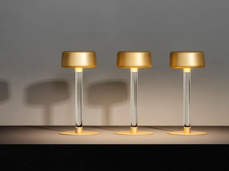 Lampade Tee disegnate da Marc Sadler per Olev