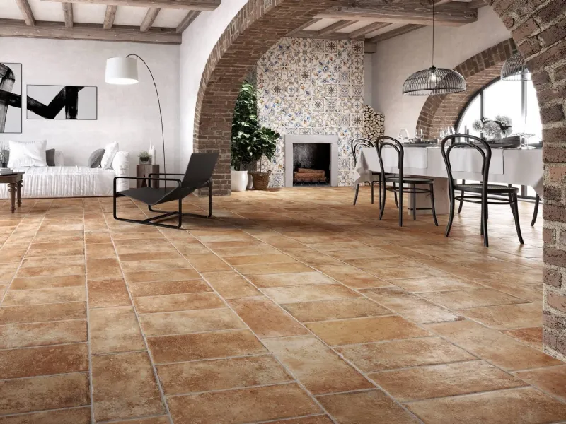 Gres porcellanato Cotti di Italia di Marazzi per interni