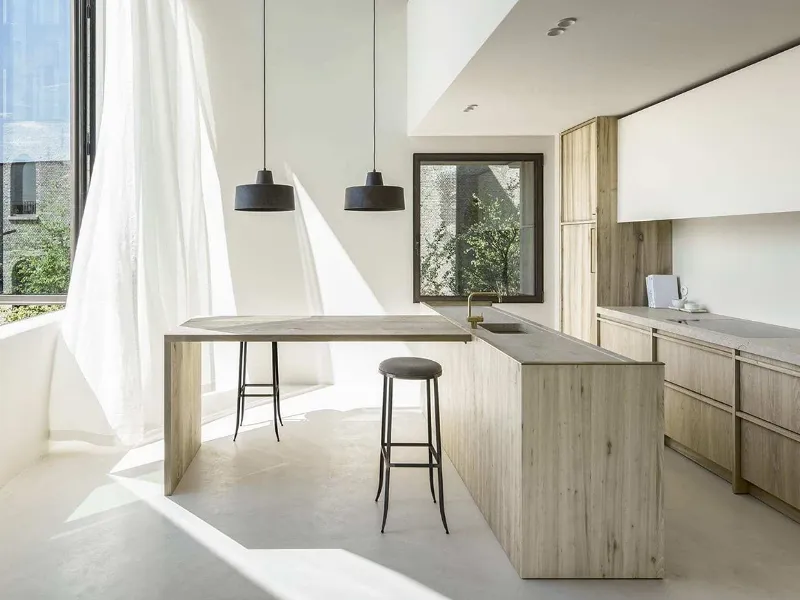 Ideale in cucina perché non teme né acqua né umidità