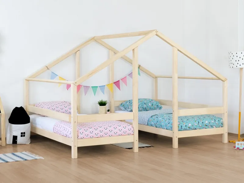 Struttura di Decochic per due lettini montessoriani