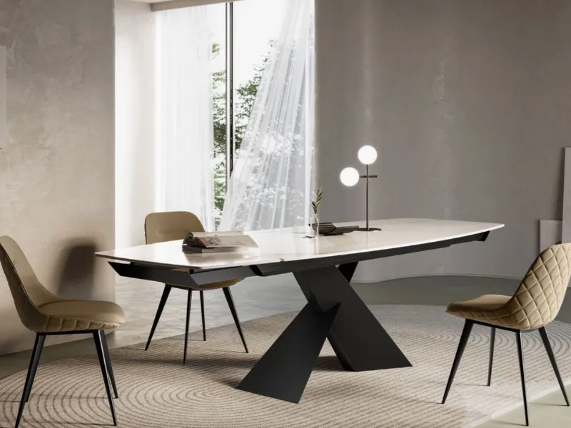 Fox gres, tavolo da pranzo di Arredo3