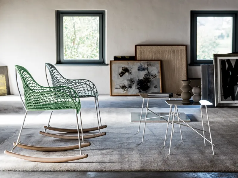 Sedia a dondolo design