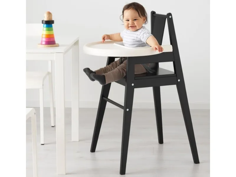 Seggiolone Ikea legno