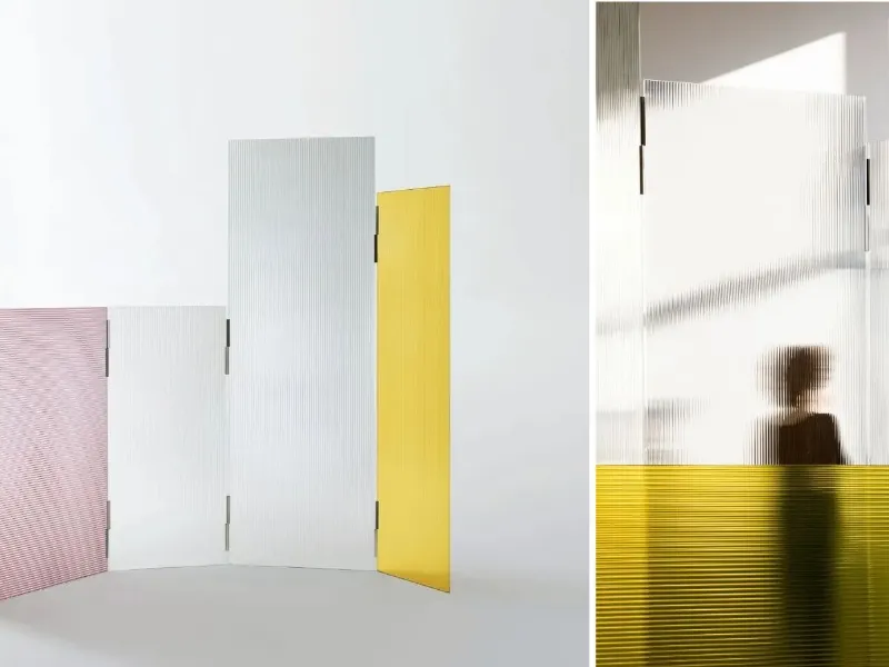Paravento Rayures di Glas Italia
