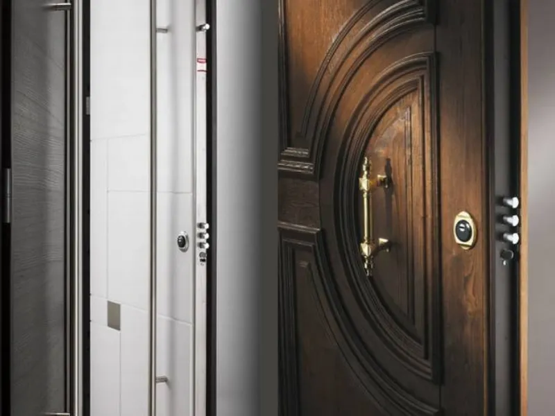 Porte blindate moderne con serrature tecnologicamente avanzate