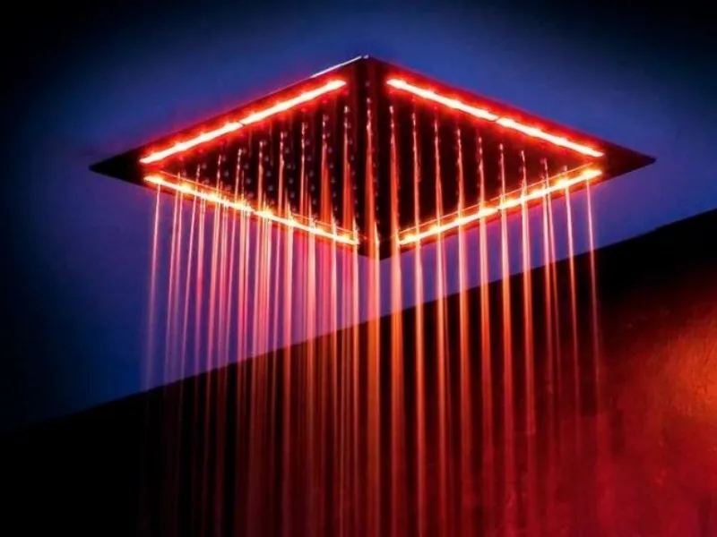 Soffione doccia led
