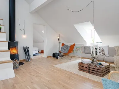 soffitta abitabile moderna