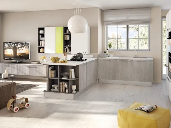 cucina a vista Way Snaidero