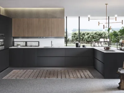 Cucina contemporanea Ambiente 05 By Alta Cucine, collezione Sistema 22