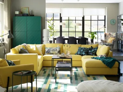 Arredare soggiorno con Ikea