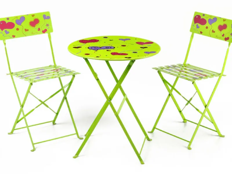 Set colorato da giardino