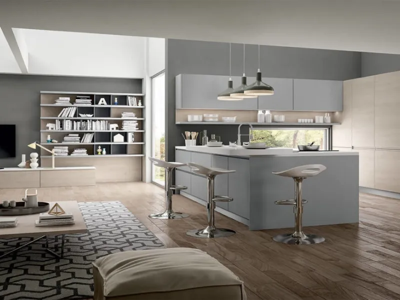 Cucina con penisola Wega di Arredo3