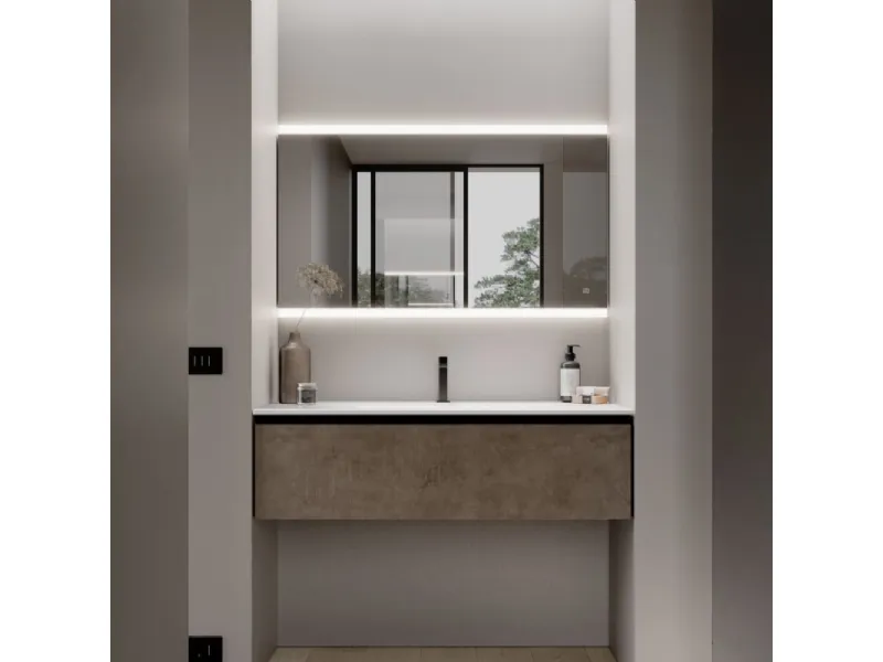 Specchio Dual Touch di Ideagroup