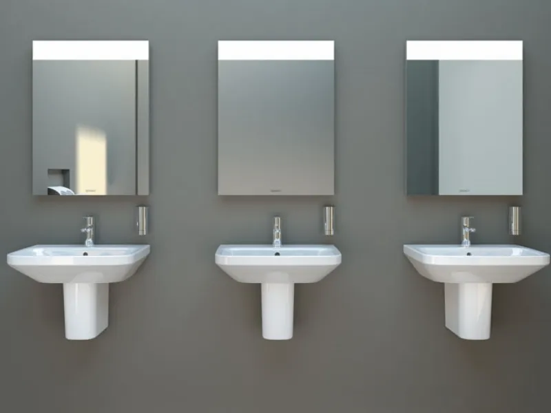 specchio bagno duravit