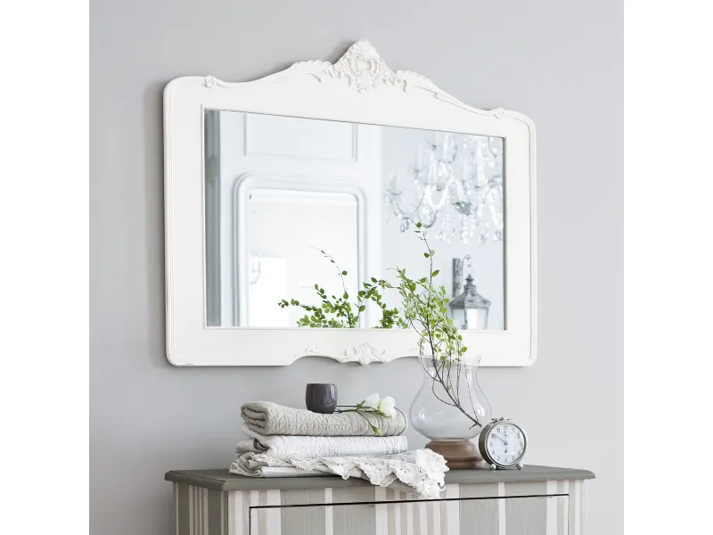 Specchio Maisons du Monde rettangolare Romantica