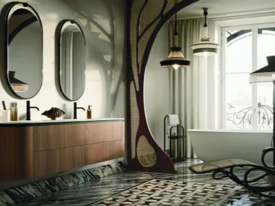 Collezione Almond di Arbi Arredobagno