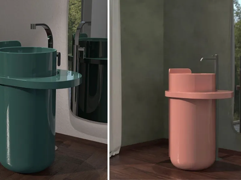 Lavabo free-standing Norma di Flaminia