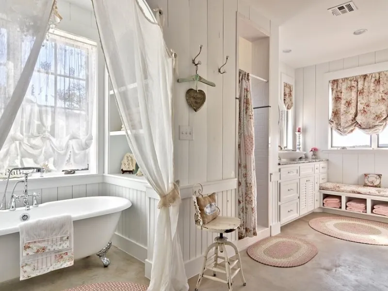 bagno stile inglese