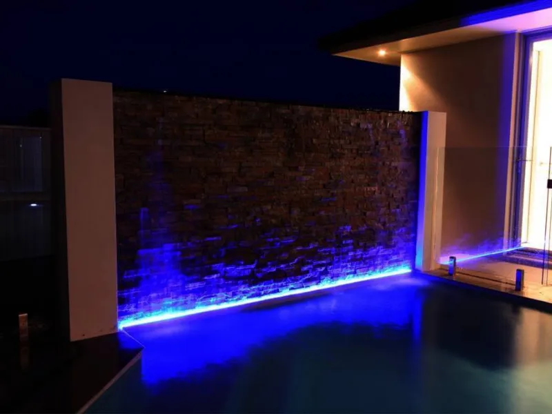 Una striscia a led singola