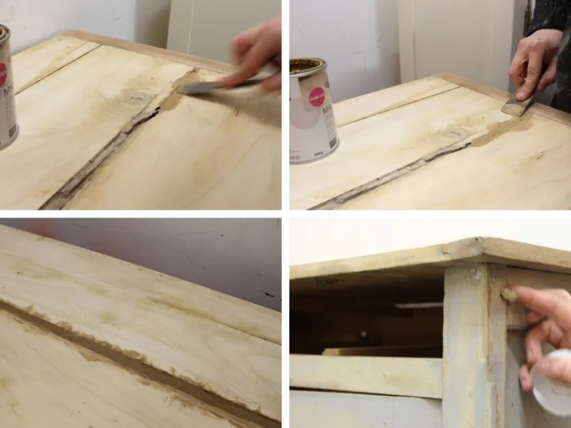 Stuccare legno