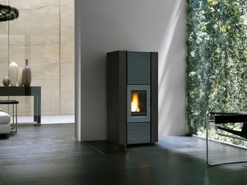 Stufa a pellet Ecofire Martina Idro Lux