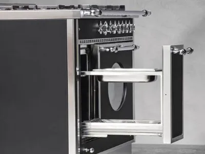 Stufa a legna con forno Corradi Country