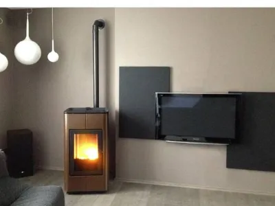 stufe a pellet a convezione naturale