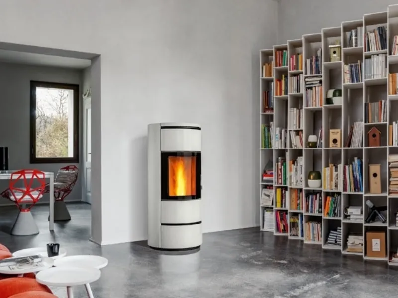 stufa a pellet P943 di Piazzetta