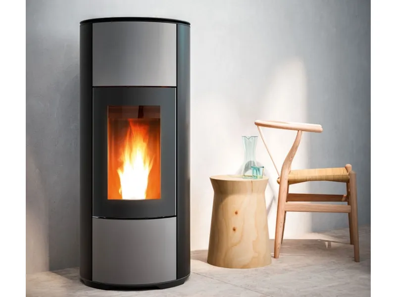 Stufa a pellet a ventilazione forzata