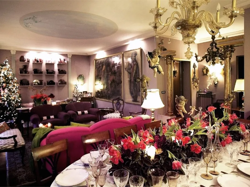 allestimento natalizio Angelo Garini
