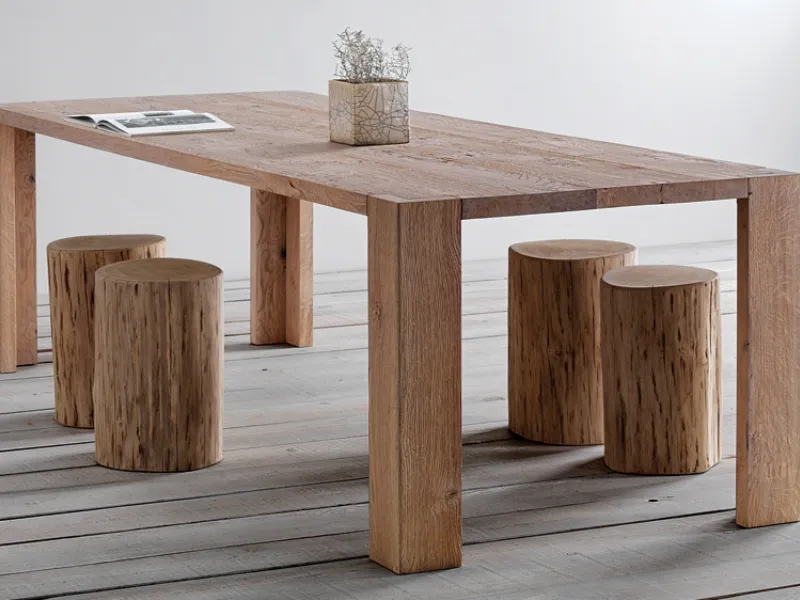 tavolo Bisanzio © Essence Wood / Falegnameria Arredamenti Bortolato