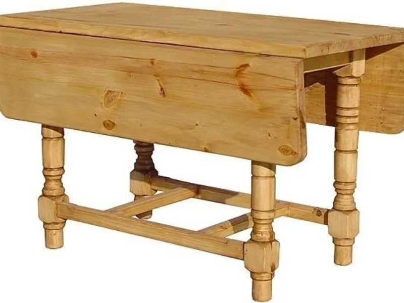 Un tavolo pieghevole ed allungabile