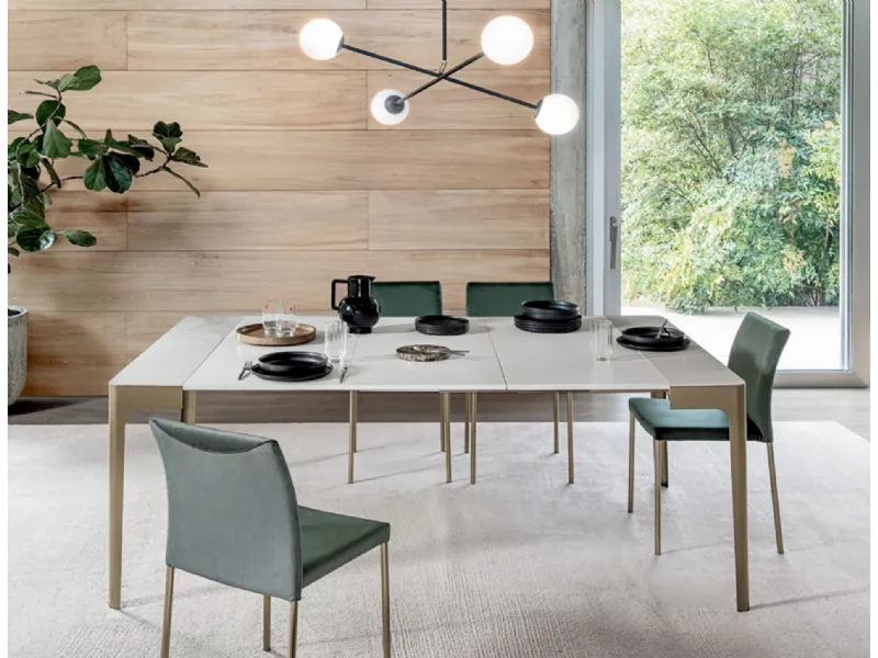 Consolle allungabile Corner by Riflessi