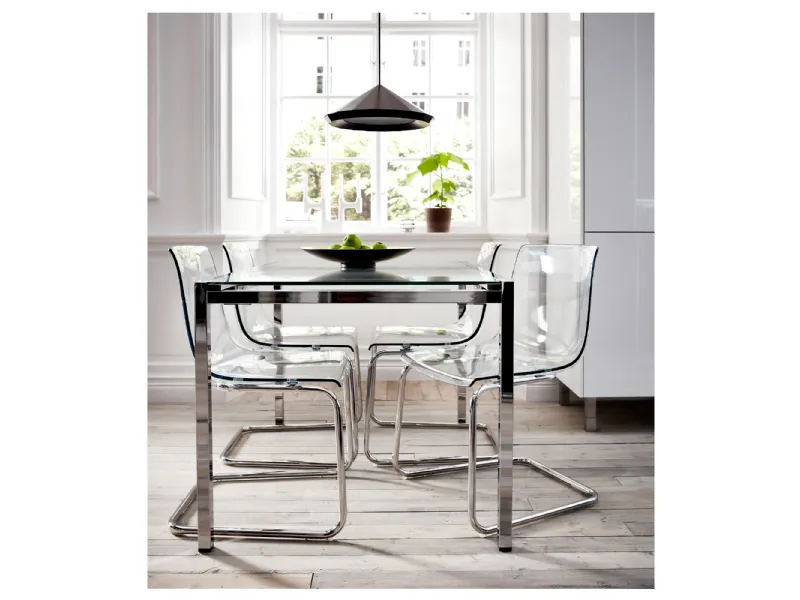 Tavolo vetro allungabile Ikea