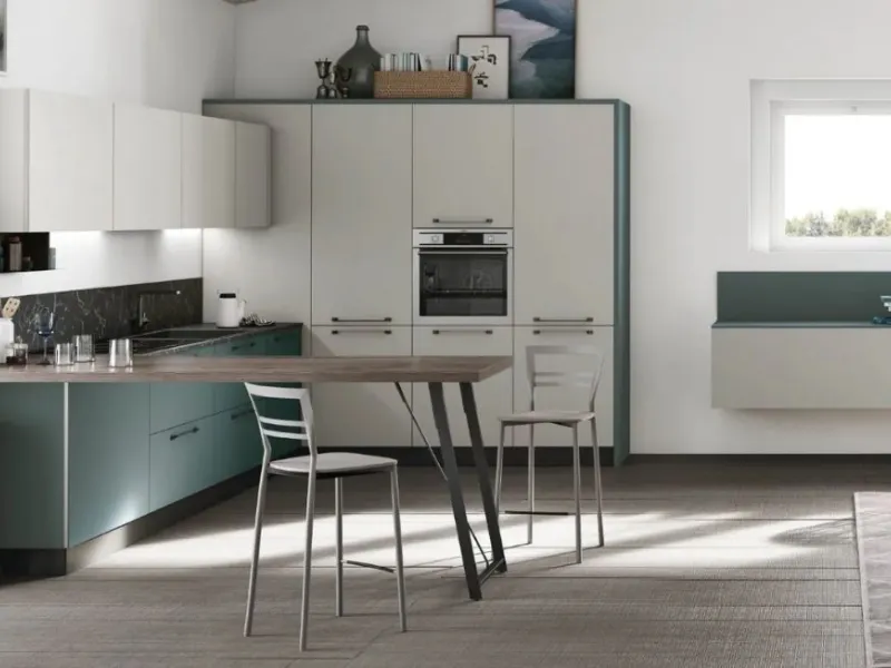 Cucina moderna Alevé v4 di Stosa