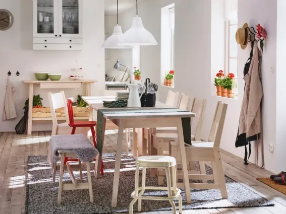 tavolo in legno norraker Ikea