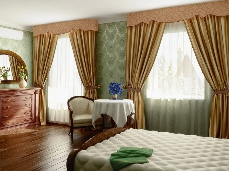 Tende da camera da letto classiche